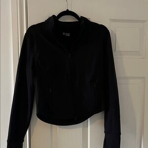 Aerie Black Bomber Jacket